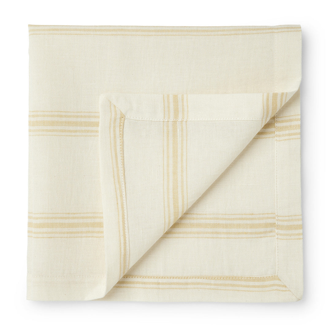 Compliments Tischset Brise, Gelb - 45 x 45 cm - 4er-Pack