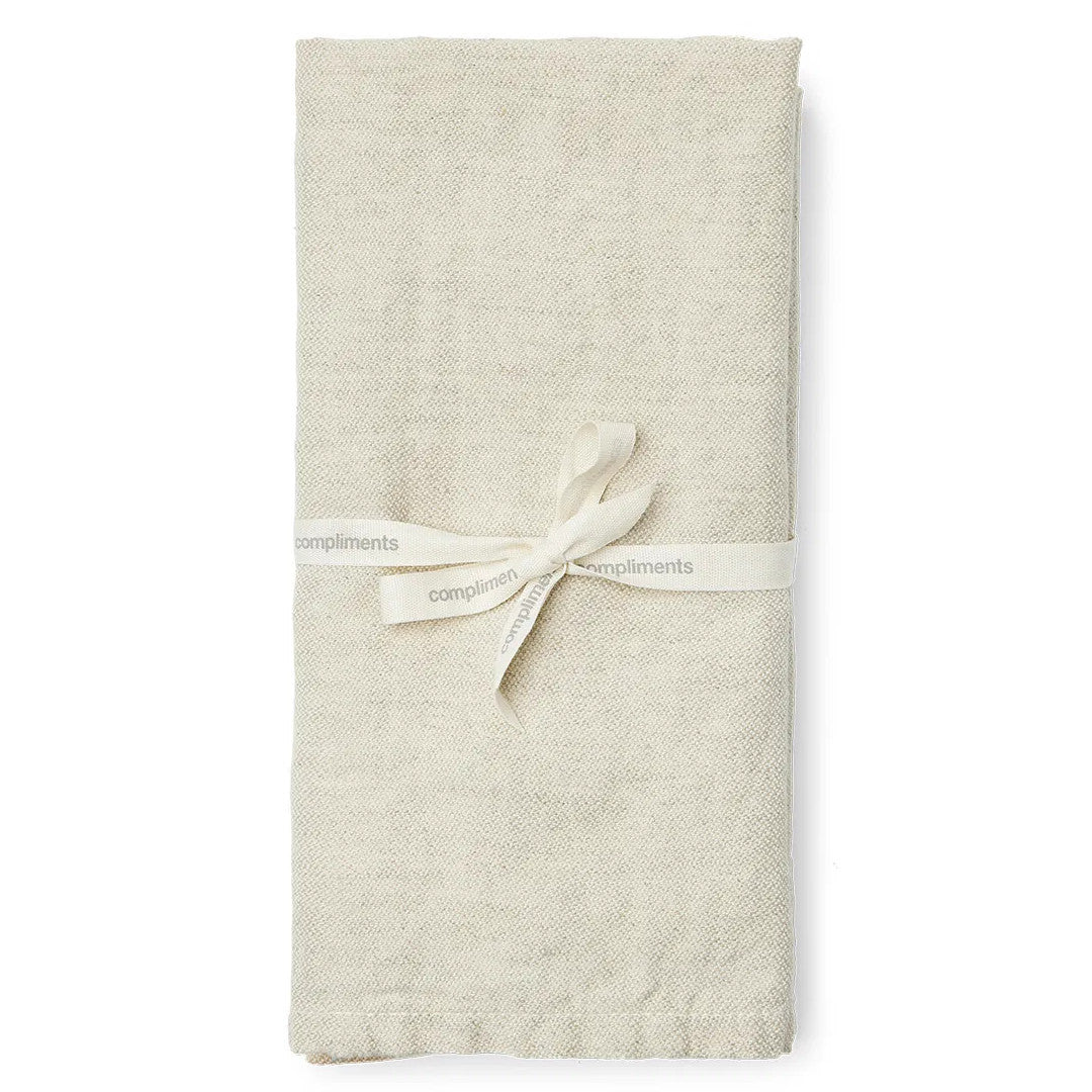 Compliments Arles Stoffservietten aus Leinen – 45 x 45 cm (2er-Pack)