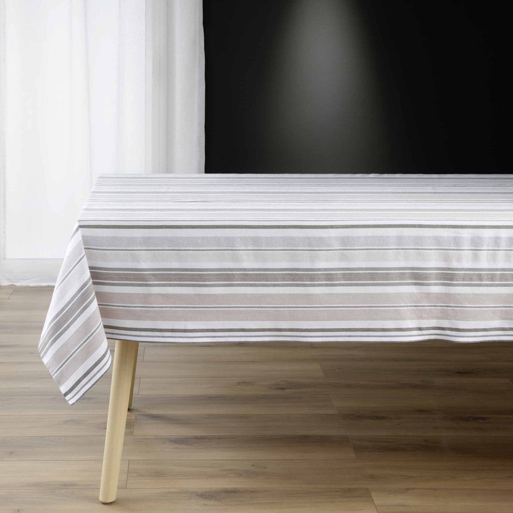 Melina 140 x 240 cm, rechteckige Tischdecke aus recycelter Baumwolle