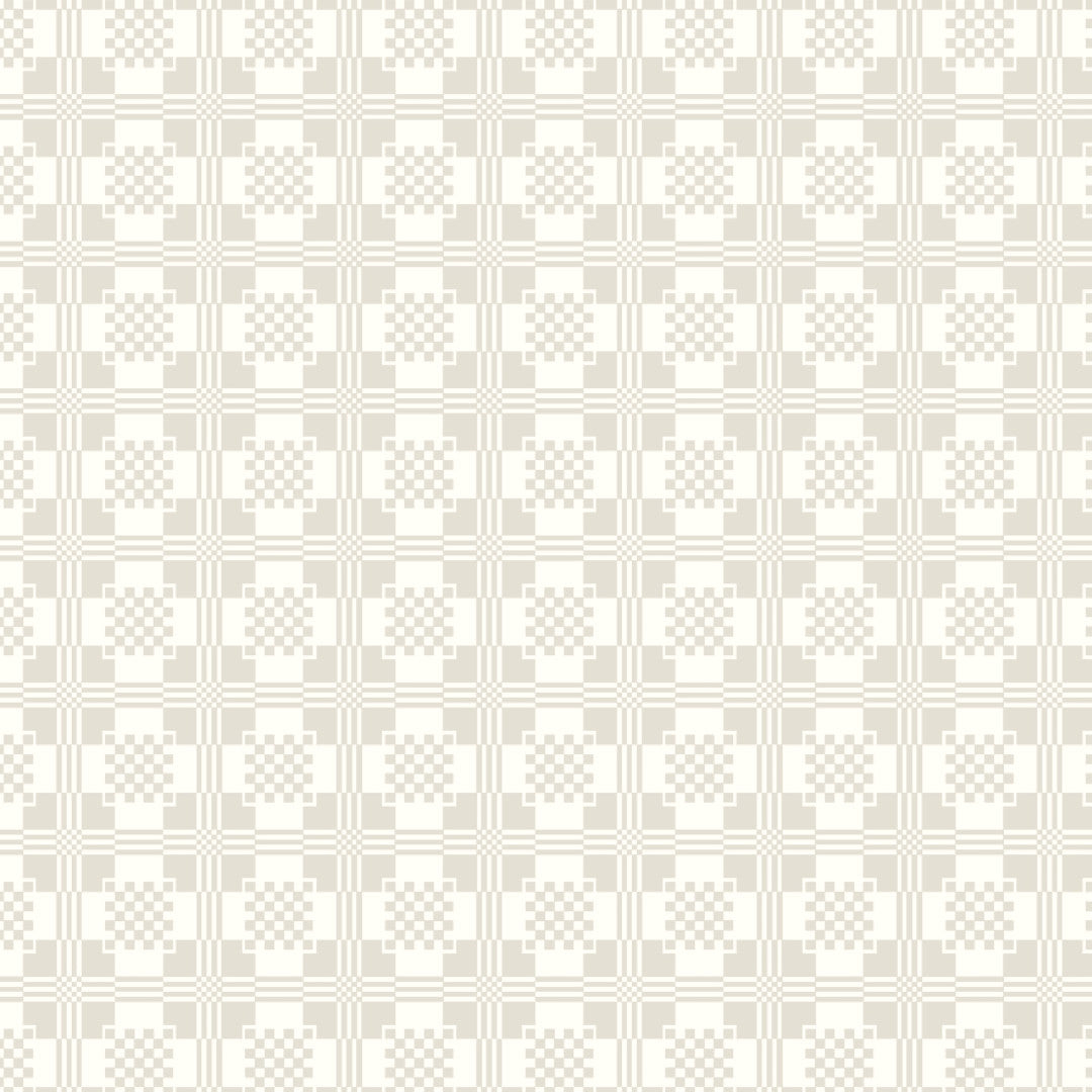 Nordfavn Adamascado Positivo Offwhite – Wachstuch Tischdecke mit klassischem Muster, Muster