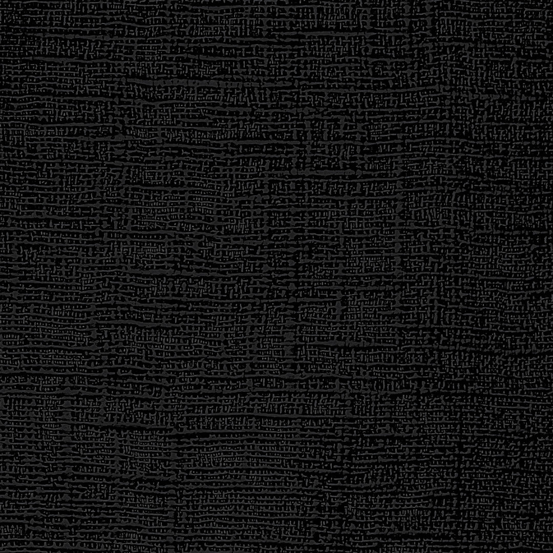 Nordfavn Elegant Black Onyx – Extra starke schwarze Wachstuch Tischdecke mit schön geprägtem Effekt, Muster