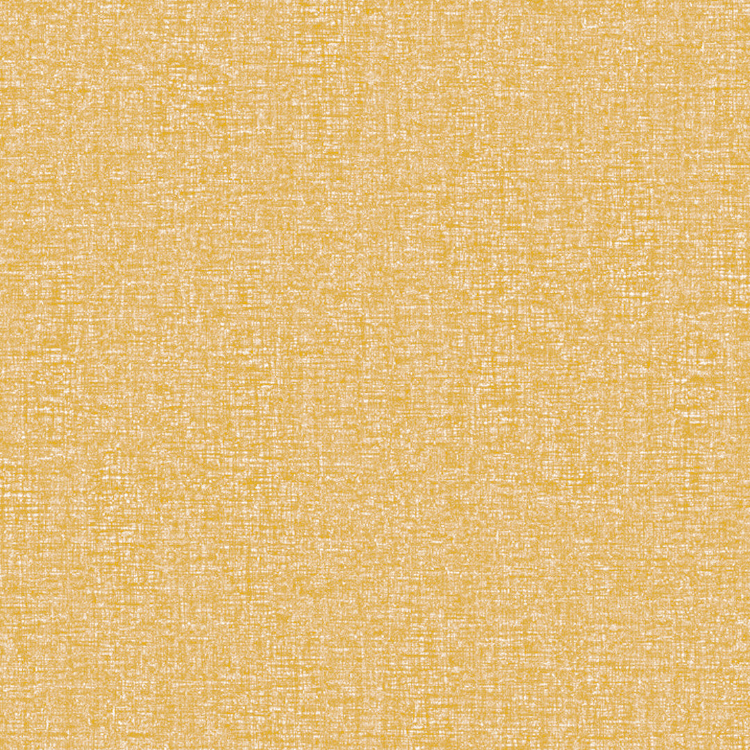 Nordfavn Fine Weave Mustard – Glatte Wachstuch Tischdecke mit dezenter Textiloptik, Muster