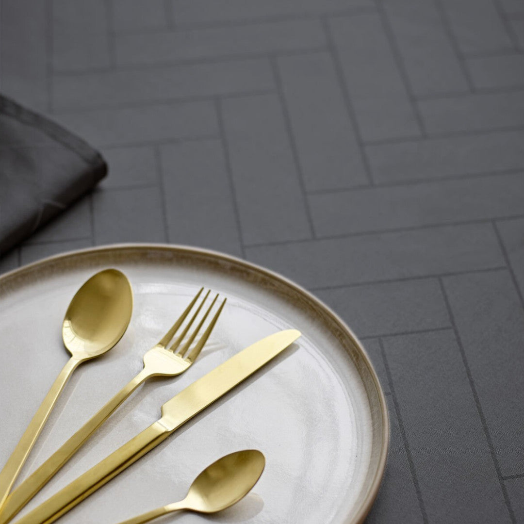 Södahl Tiles runde Damast Tischdecke Ø 180 cm - Aschgrau, Nahaufnahme