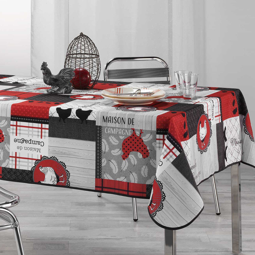Auberge, Tischdecke mit Fleckschutz, 150 x 240 cm