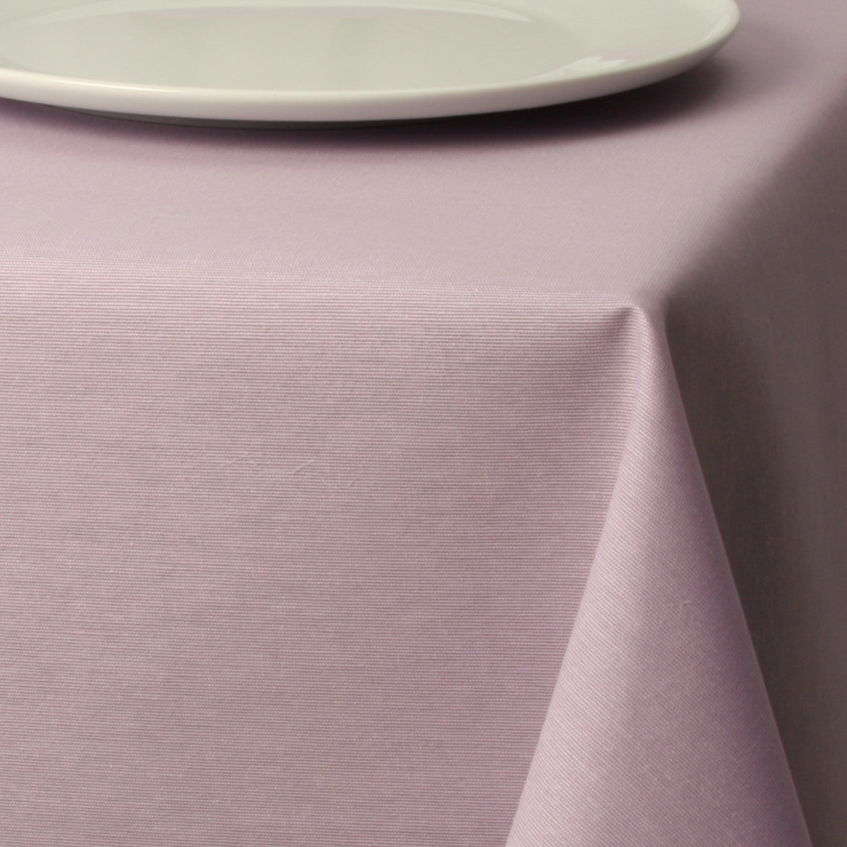 Basic einfarbige abwaschbare Tischdecke – Lavendel