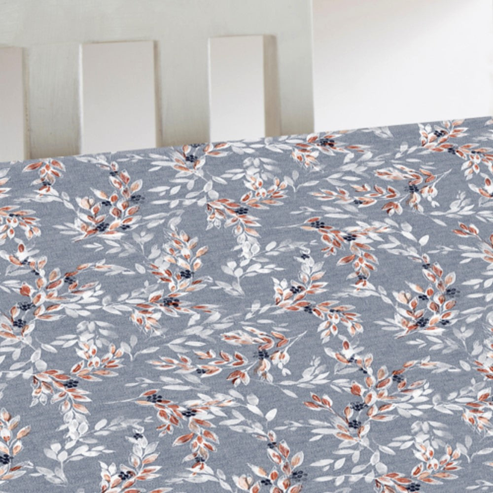Vidalia Blau – Wachstuch Tischdecke mit herrlichem Blumenmuster
