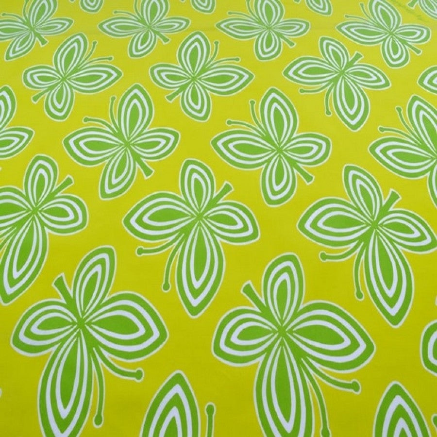 Schmetterlinge – Bo Bendixen abwaschbare Tischdecke, grüner Frühlingsschmetterling