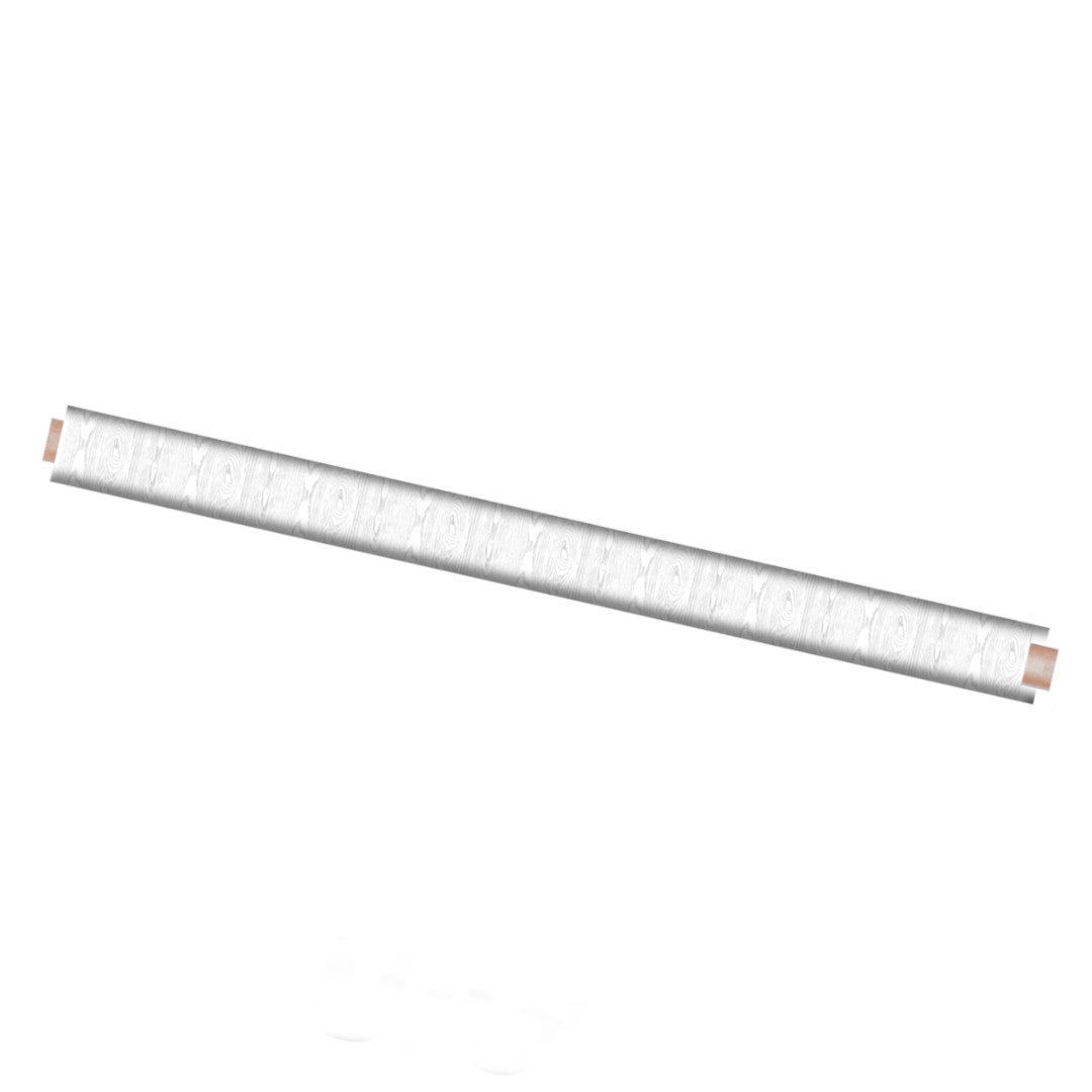 Ceruse - Tischfolie transparent mit Holzoptik, auf Rolle