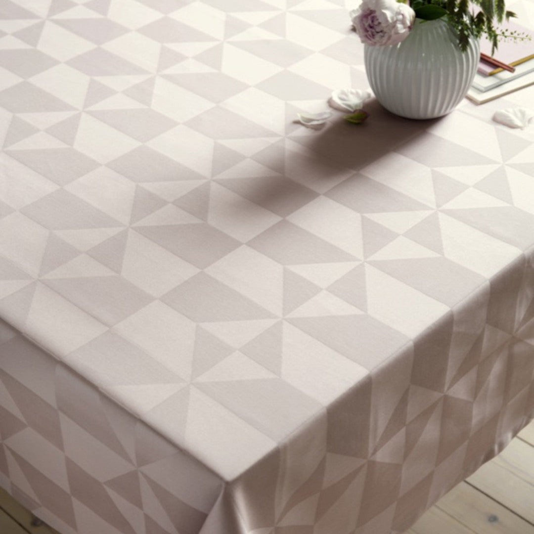 Compliments Wind Damast Tischdecke, Rosa - 140 x 180 cm