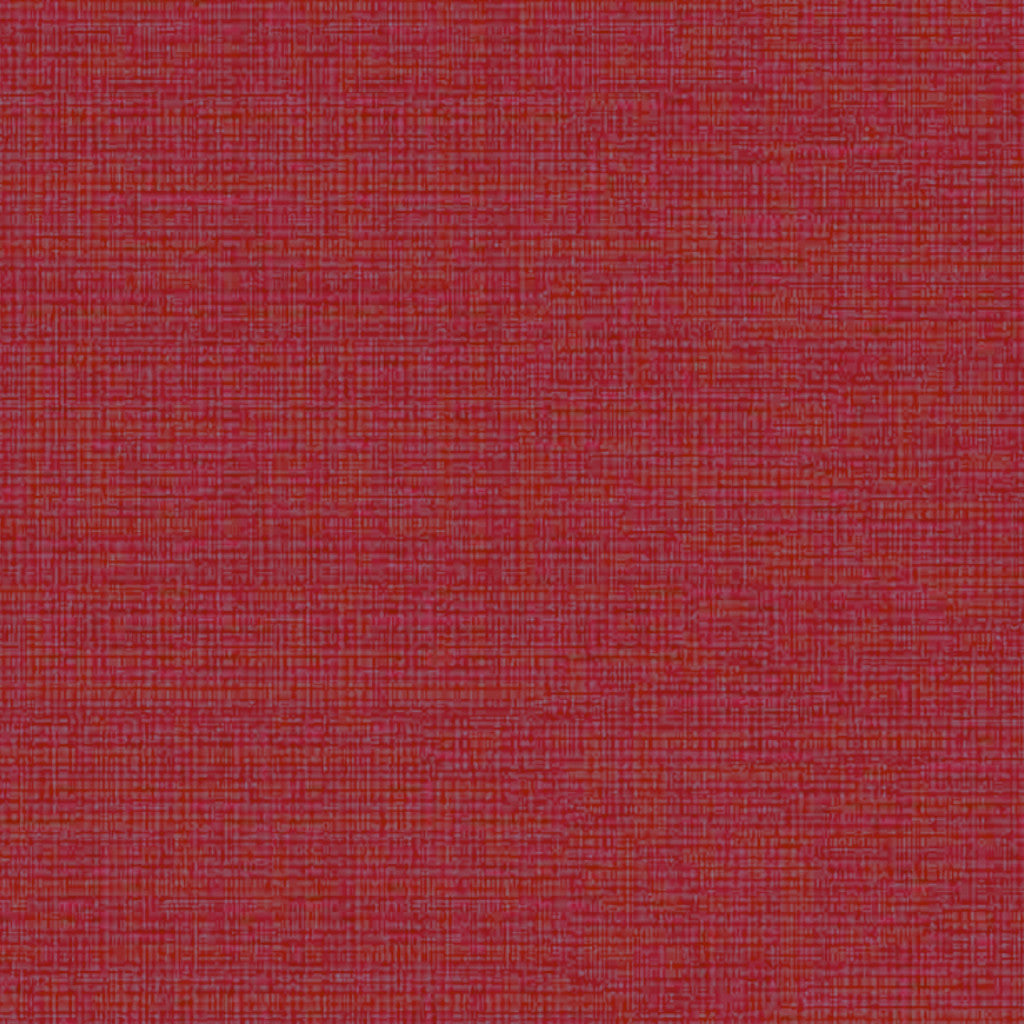 Deco Lino Rot - Einfarbige Wachstuch Tischdecke in Leinenoptik