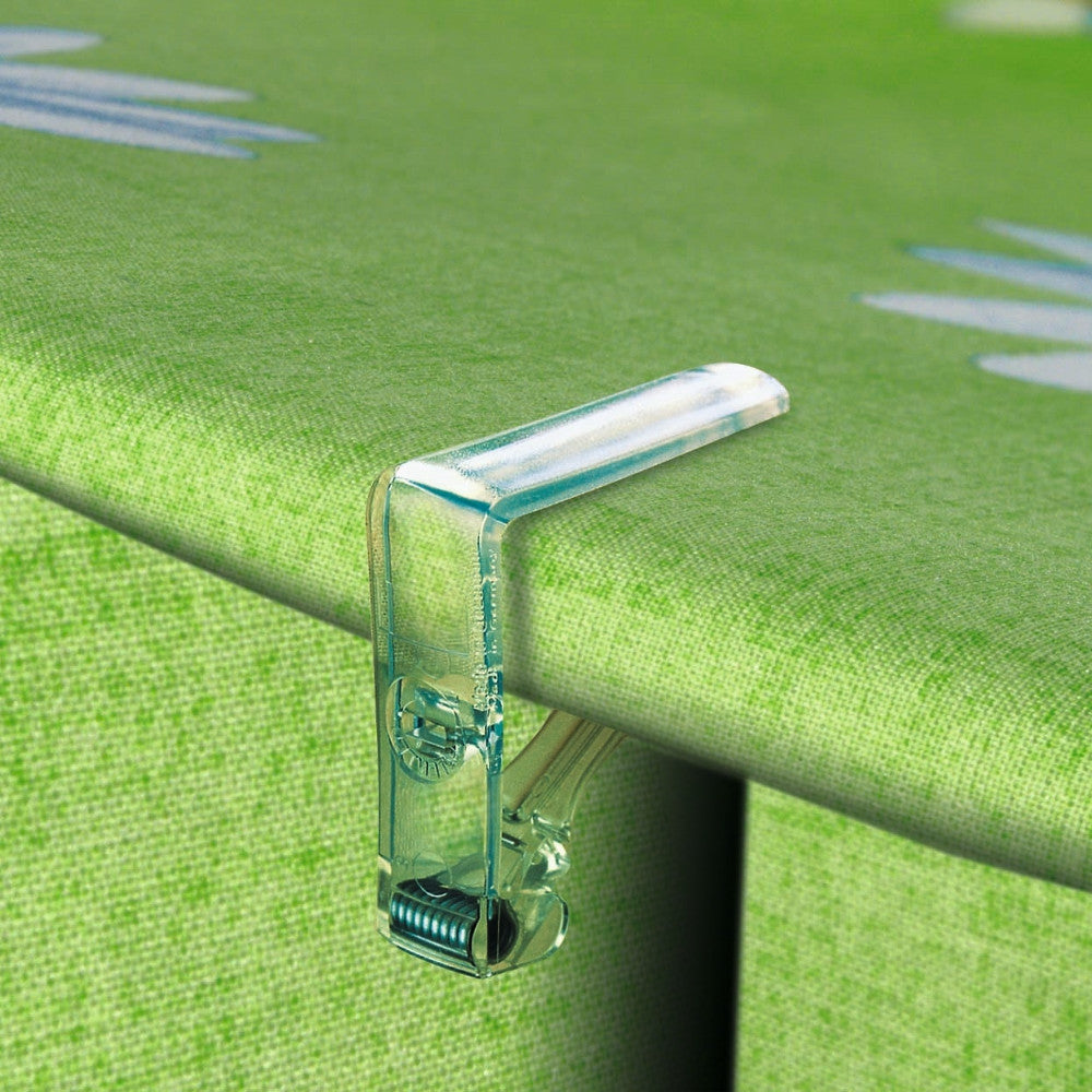 Transparente Tischdeckenklammern â 4 Stk.