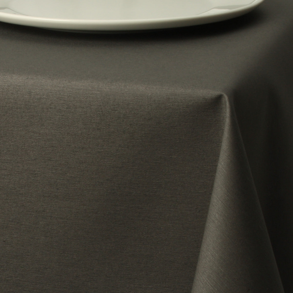 Juna Basic einfarbige abwaschbare Tischdecke – Smoked Pearl