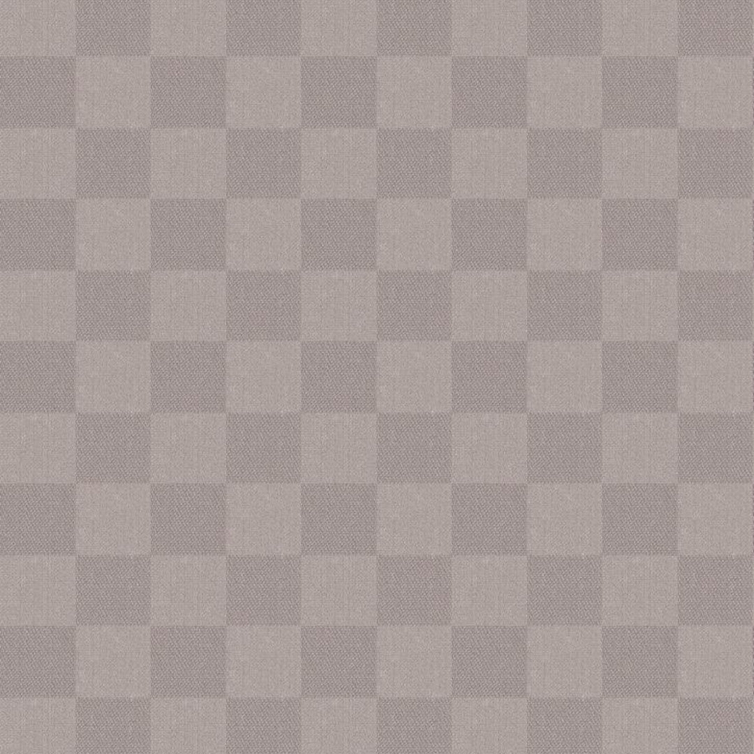Klassisches Karo – Wachstuch Tischdecke in hellem Taupe