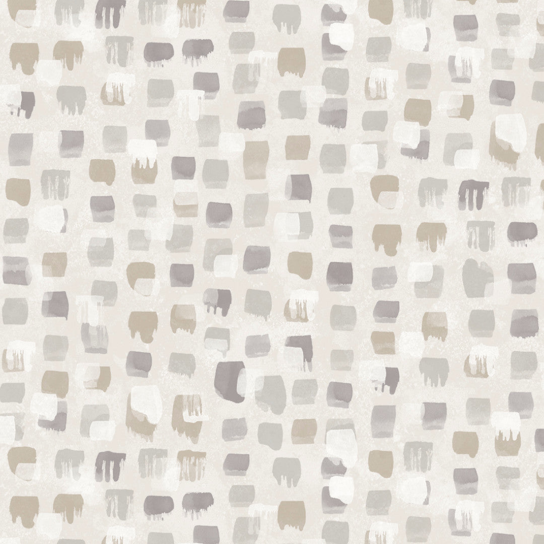 Leonor Beige - Runde Wachstuch-Tischdecke mit Einfassband Ø 180 cm, Muster