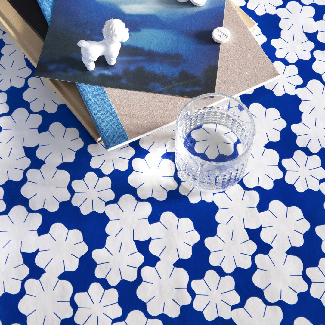 Lola Wachstuch Tischdecke - Lets Dance Heavenly Blue