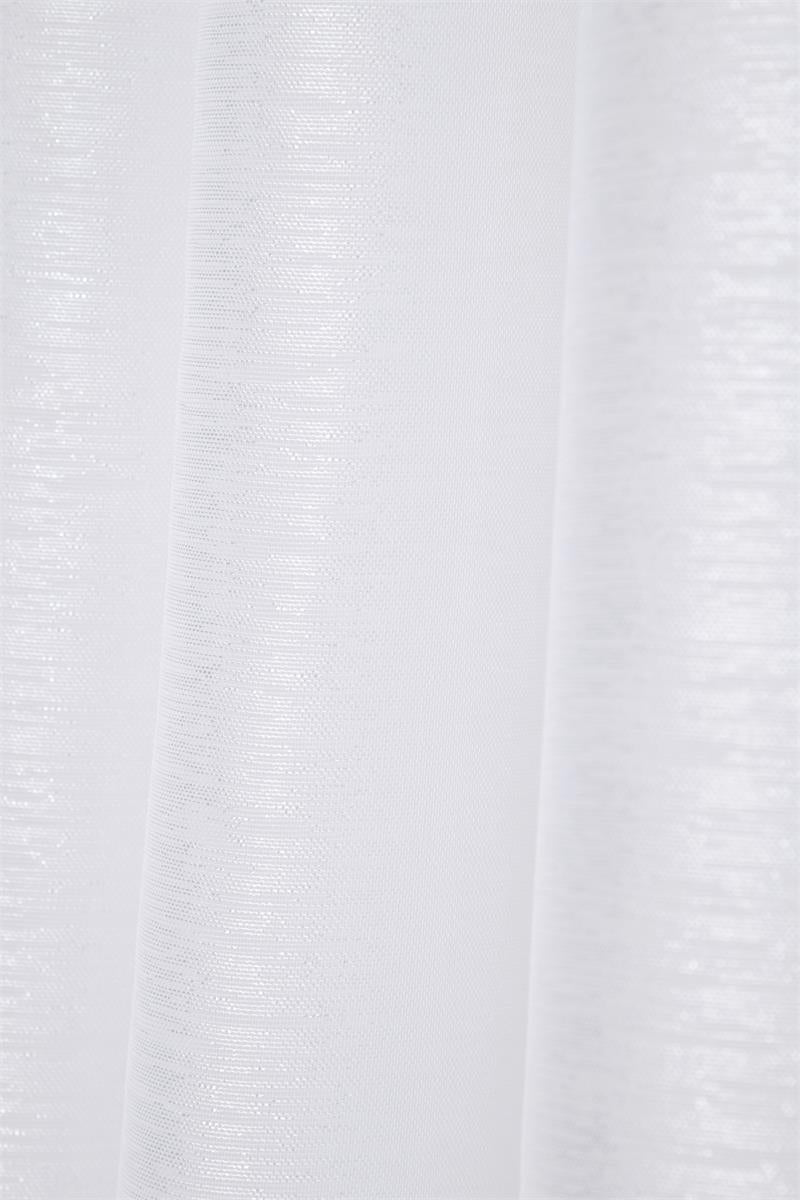 Linwood Weiß – Transparente Vorhänge 140 x 260 cm, Nahaufnahme