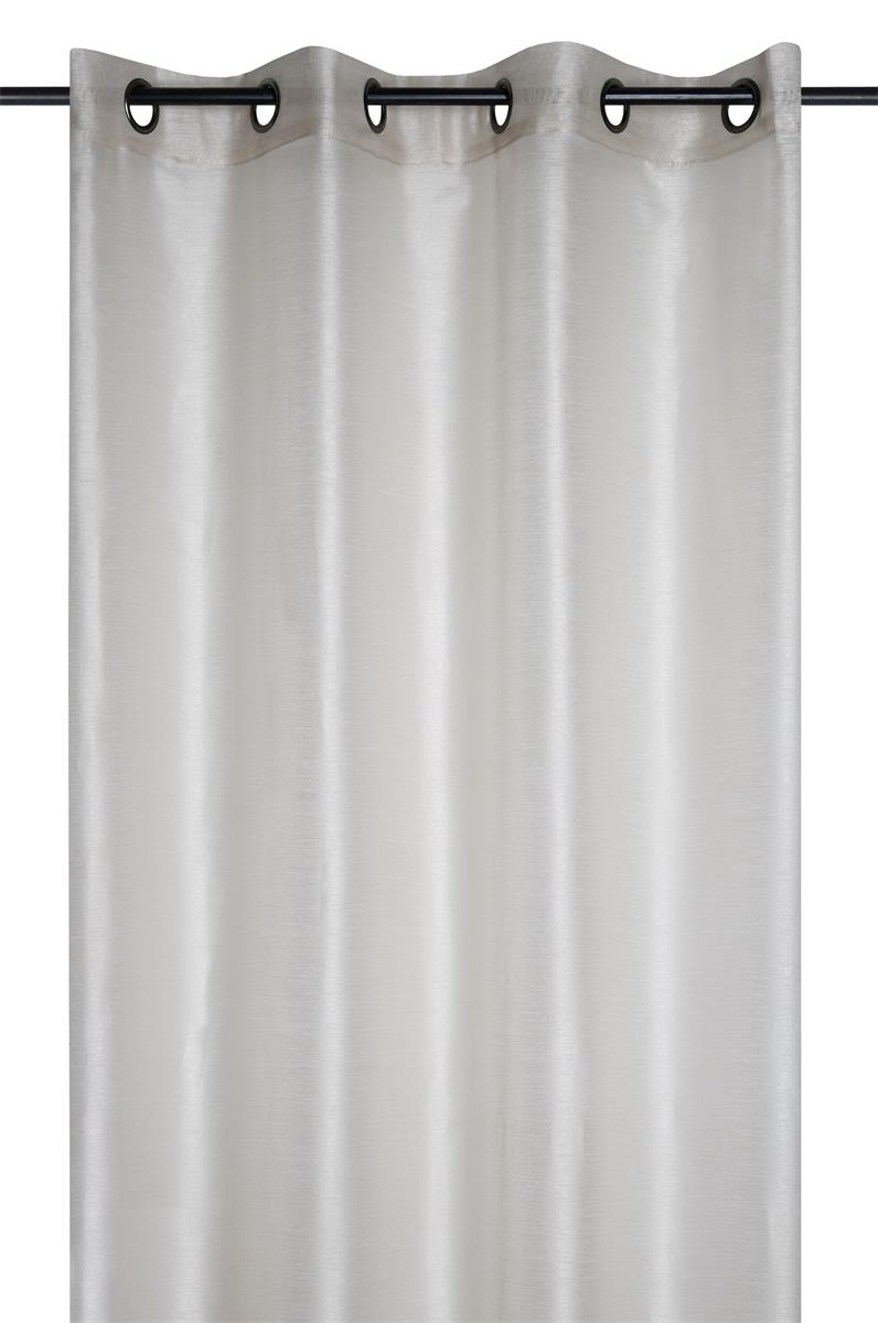 Linwood Leinen – Transparente Vorhänge 140 x 260 cm, Ambienteaufnahme