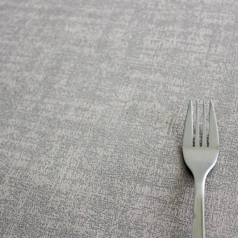 Morillo Luxxus Acero - jacquardgewebte abwaschbare Tischdecke, 160 cm breit