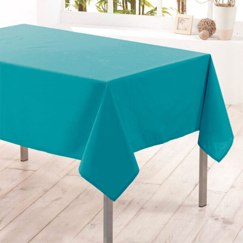 Nelson, einfarbige rechteckige Tischdecke mit Fleckschutz 145 x 240 cm - Celadon