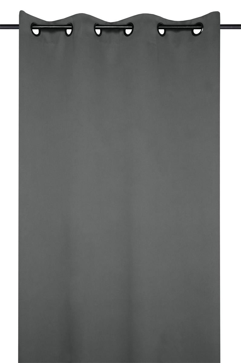 Notte Anthrazit – Verdunkelungsvorhang 135 x 250 cm, Ambienteaufnahme