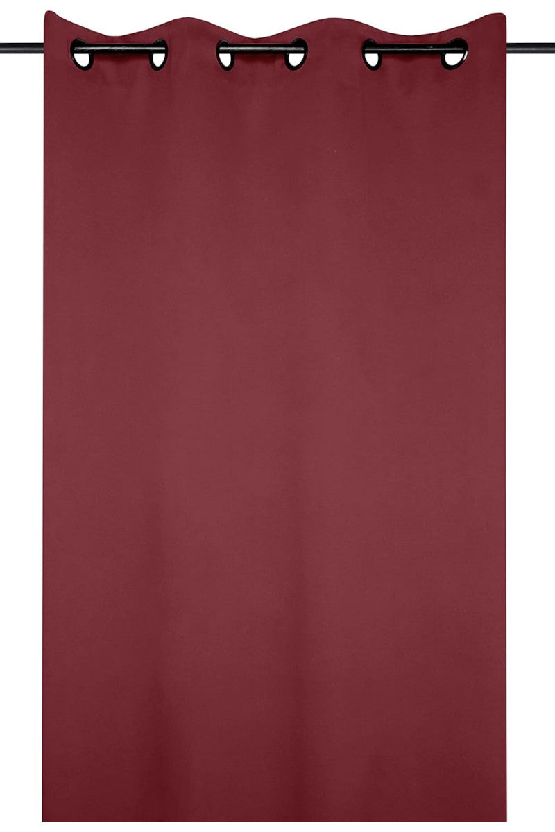 Notte Bordeaux – Verdunkelungsvorhang 135 x 180 cm, Ambienteaufnahme