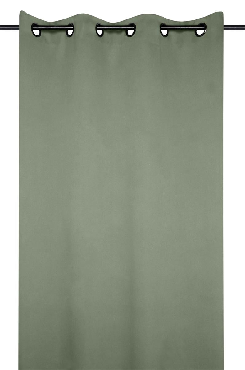 Notte Khaki – Verdunkelungsvorhang 140 x 280 cm, Ambienteaufnahme