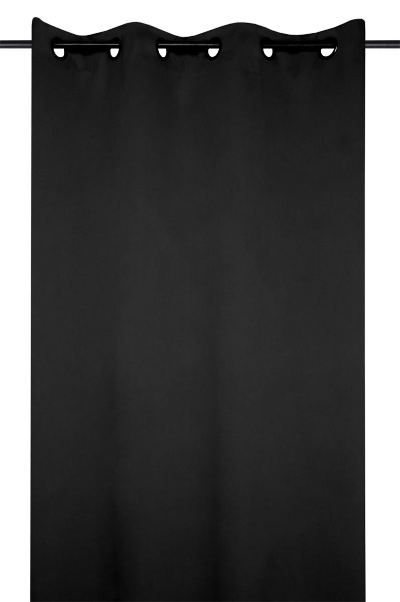 Notte Schwarz – Verdunkelungsvorhang 135 x 250 cm, Ambienteaufnahme