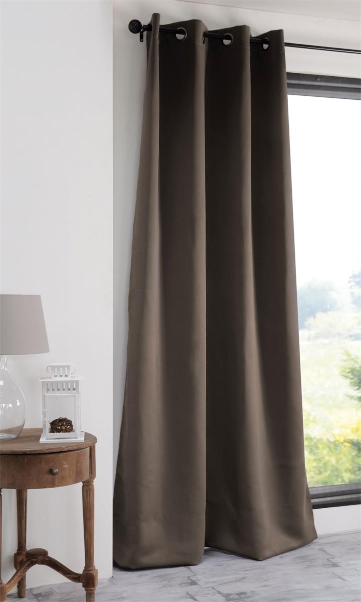 Notte Taupe – Verdunkelungsvorhang 140 x 280 cm