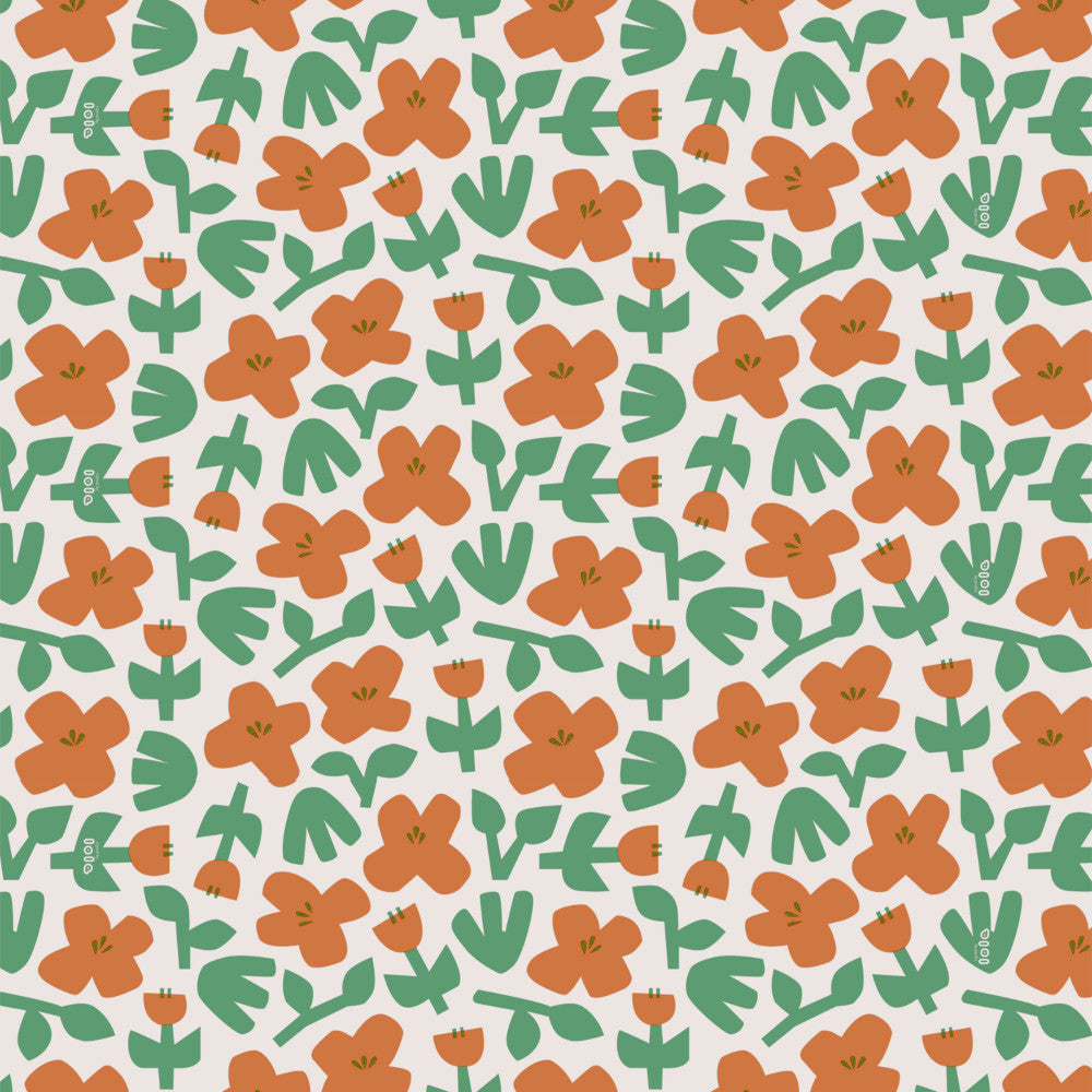 Lola Wachstuch Tischdecke – Oopsie Daisy Pumpkin