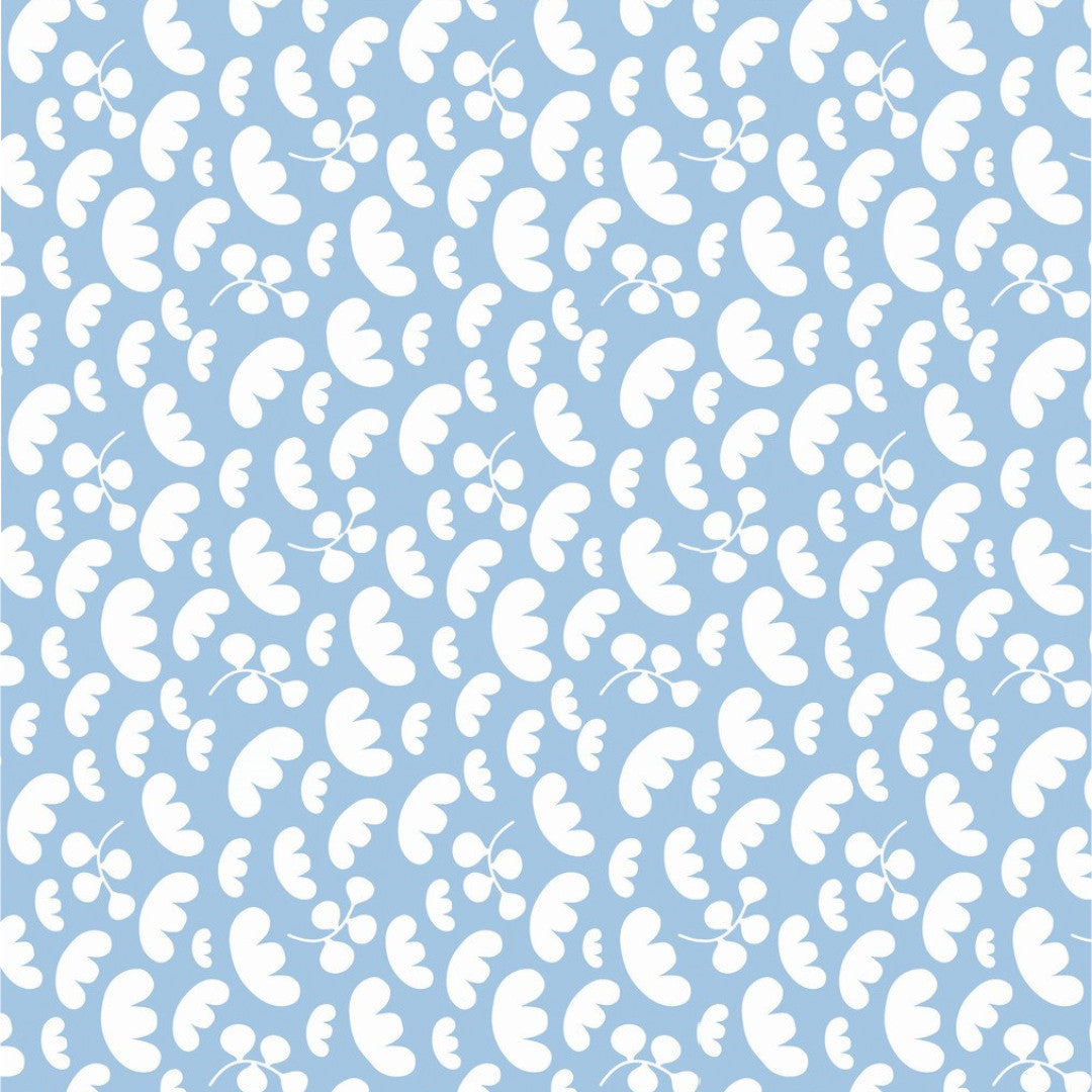Parachute Baby Blue – Lola Wachstuch Tischdecke mit Fallschirmen