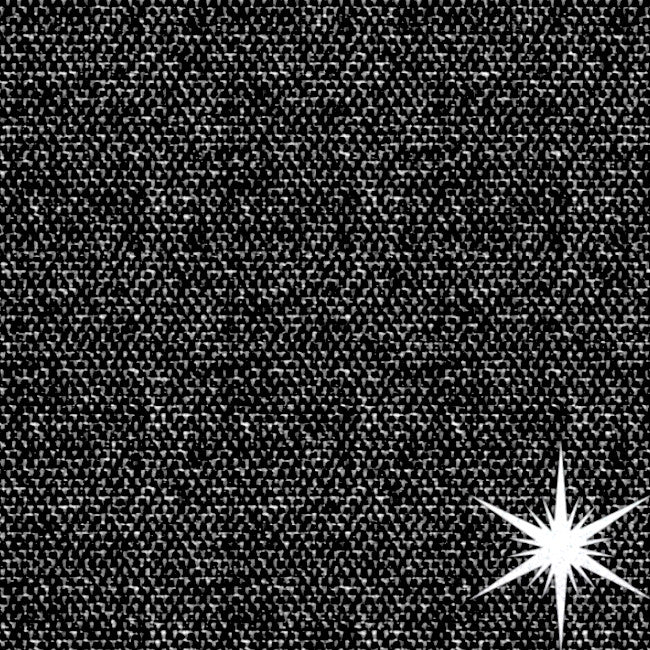 Royal Black Lurex – schwarze gewebte Weihnachts-/Silvester-Tischdecke mit schönem Silbereffekt