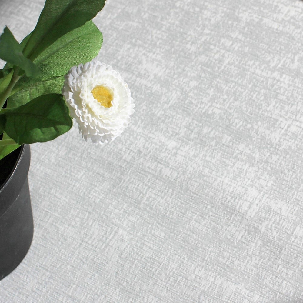 Morillo – Damastgewebte runde abwaschbare Tischdecke mit elastischem Rand