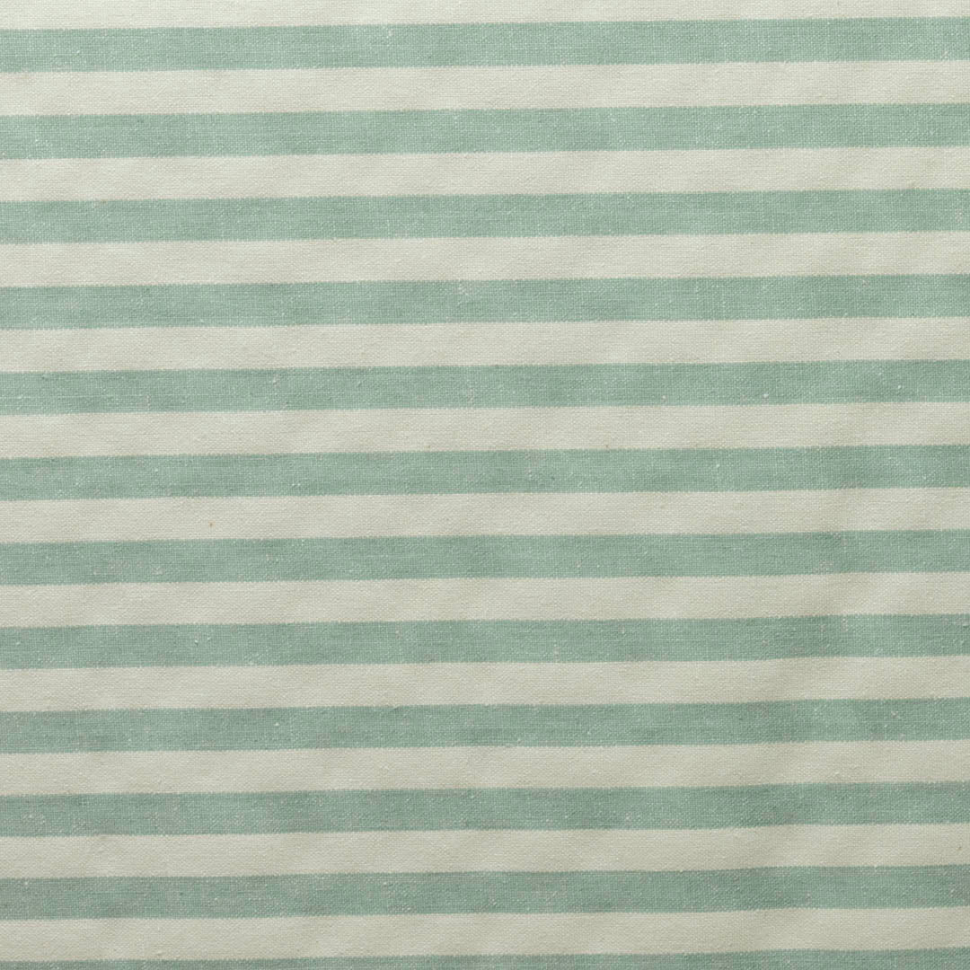 Skagen Weiß und Seegrün – Abwaschbare Tischdecke mit Streifen, Muster