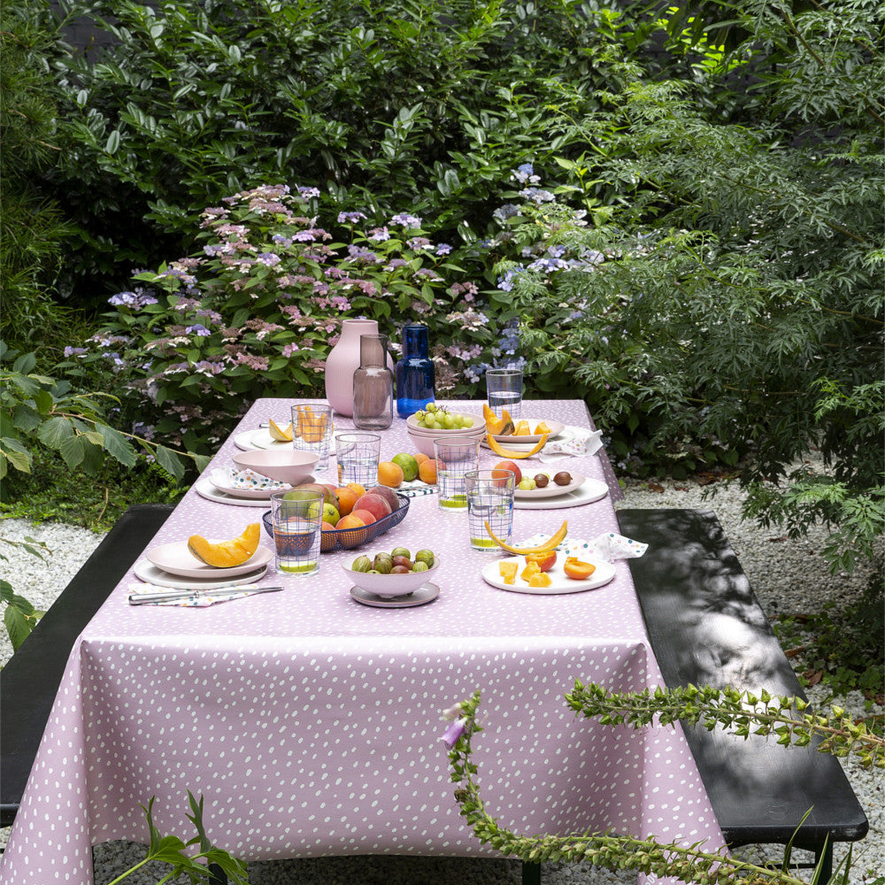 Lola Wachstuch Tischdecke – Spot On Lavendel