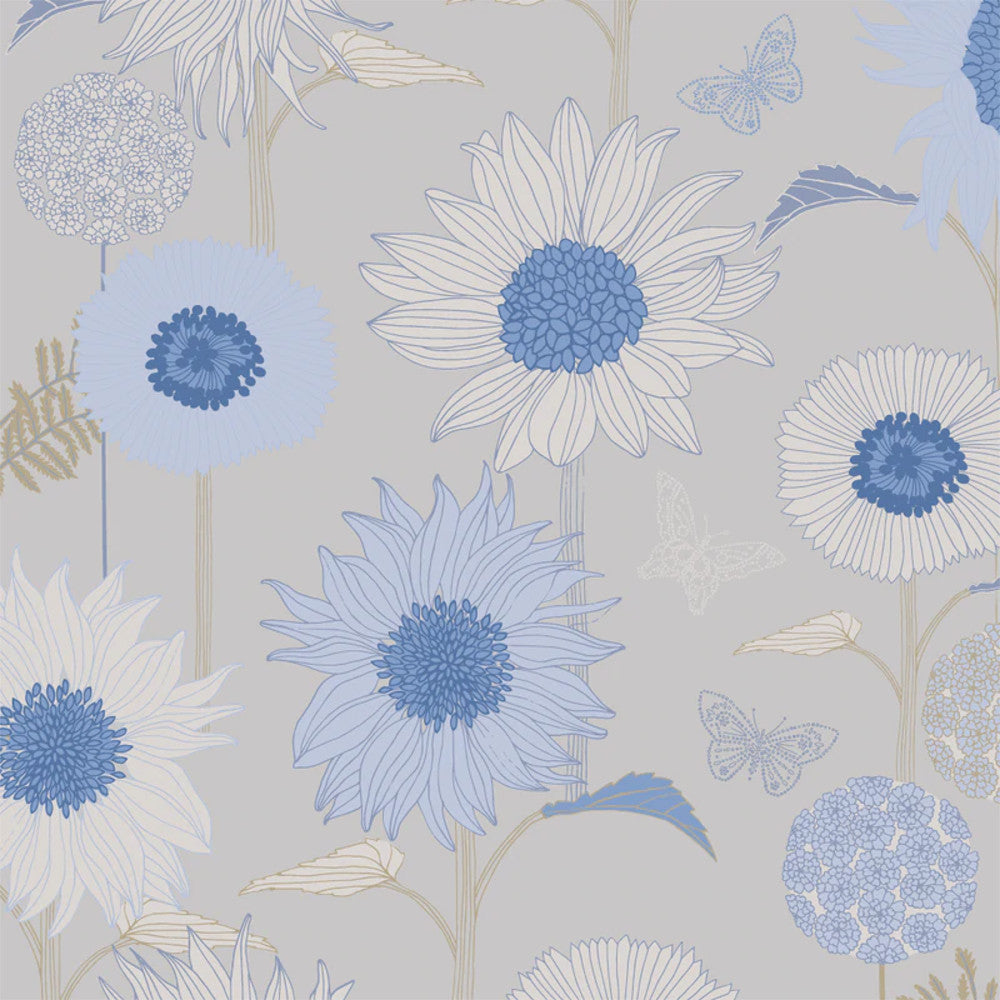 Sunflower Bel Air - Notes by Susanne Schjerning - Abwaschbare Tischdecke mit rutschfester Unterseite