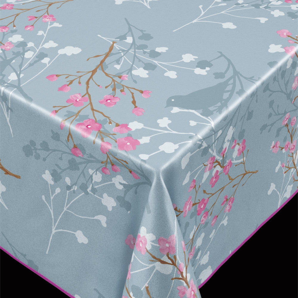 Trend Cherry Blossom - PVC-freie Wachstuch Tischdecke