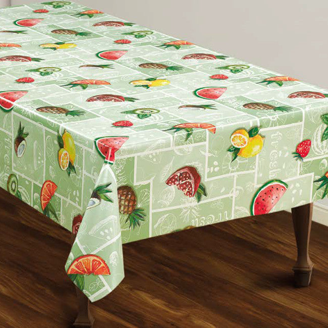 Fresh Fruit - Wachstuch Tischdecke mit frischem Obst