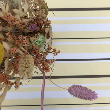 Heno Stripe - Streifen, Gelb - abwaschbare Tischdecke mit rutschfester Unterseite