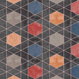 Geometric Blocks - Wachstuch Tischdecke mit schlichtem grafischem Design