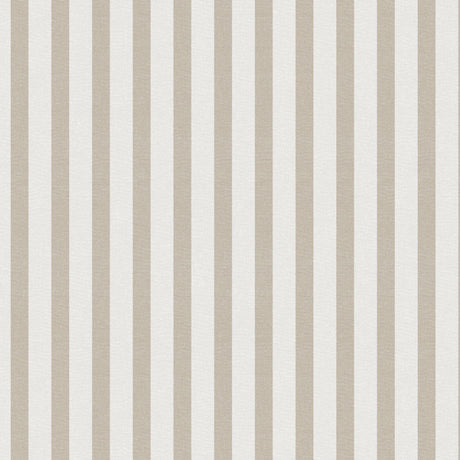Aria Beige/Offwhite - Wachstuch Tischdecke mit Streifen in Leinenoptik, Muster