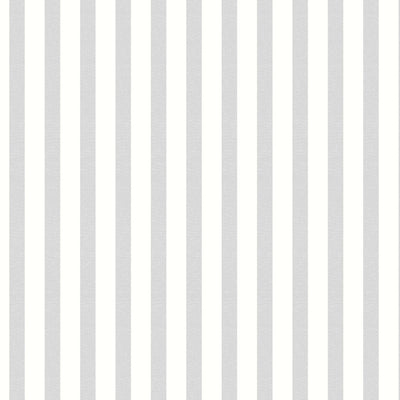 Aria Grau/Weiß – stilvolle Wachstuch Tischdecke mit Streifen in Leinenoptik, Muster