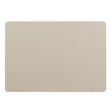 Bergame Cream - Tischset aus Kunstleder 30 x 43 cm, wendbar