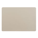 Bergame Cream - Tischset aus Kunstleder 30 x 43 cm, wendbar