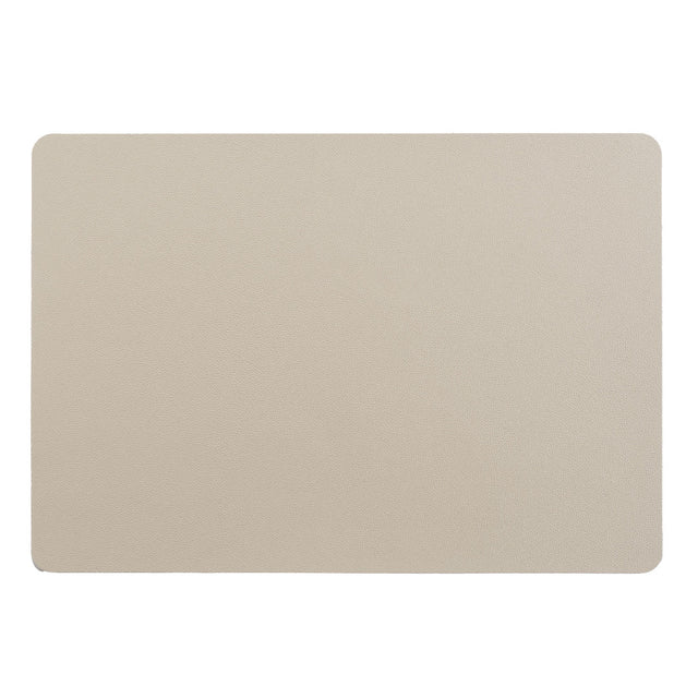 Bergame Cream - Tischset aus Kunstleder 30 x 43 cm, wendbar