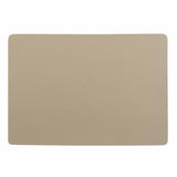 Bergame Natural - Tischset aus Kunstleder 30 x 43 cm, wendbar