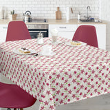 Bloom Bloom Cupcake - 160 cm breite Wachstuch Tischdecke mit Blumen, Ambiente