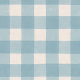 Careaux Blue – Extra starke Wachstuch Tischdecke mit klassischen blauen Karos, Muster