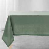 Charline Cèdre – Einfarbige Baumwolltischdecke 140 x 240 cm