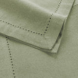 Charline Khaki – Baumwollservietten 40 x 40 cm (3er-Pack), Nahaufnahme
