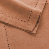 Charline Mocha – Baumwollservietten 40 x 40 cm (3er-Pack), Nahaufnahme